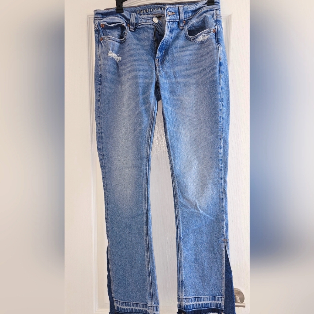 American Eagle 90's Low Rise Skinny Kick Jeans Size 6 NWOT